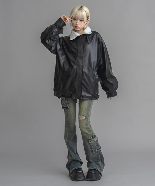 専用　ブルゾンセット 17HR（セブンティーンアワーズ） ブルゾン FREE ブラック レディース