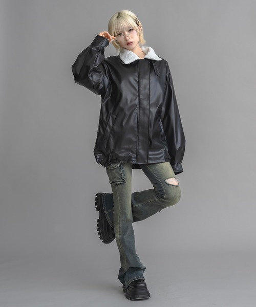 17HR（セブンティーンアワーズ） ブルゾン FREE ブラック レディース