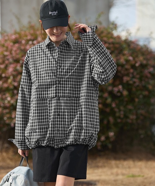 「THE CRAFT CREW PRODUCTS」 長袖シャツ M グレー メンズ_画像2