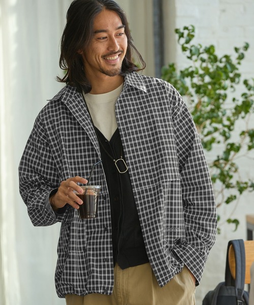 「THE CRAFT CREW PRODUCTS」 長袖シャツ M グレー メンズ_画像8