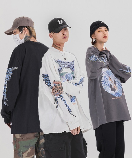 「Ressaca」 「madeextreme」長袖Tシャツ L ブラック メンズ_画像6