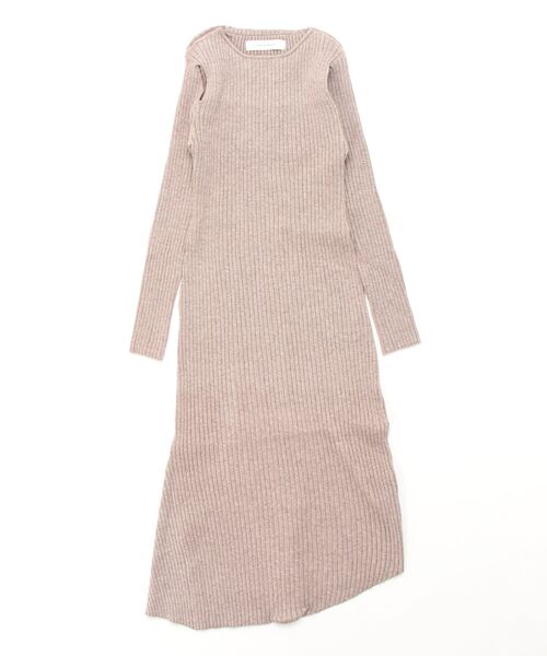 LAGUNAMOON（ラグナムーン） ニットワンピース SMALL パープル