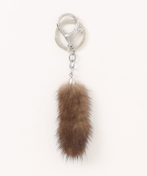 KMNZ Tail Fur キーチェーン キーホルダー ミンクファーキーホルダー : ZOZOTOWN Yahoo!店 - 通販