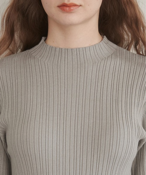 「ANGIE」 長袖ニット LARGE ゴールド レディース_画像9