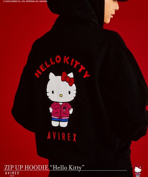 AVIREX（アヴィレックス） パーカー 「AVIREX×HELLO KITTY」HOODIE
