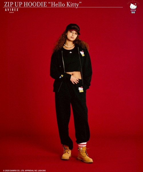 AVIREX（アヴィレックス） パーカー 「AVIREX×HELLO KITTY」HOODIE