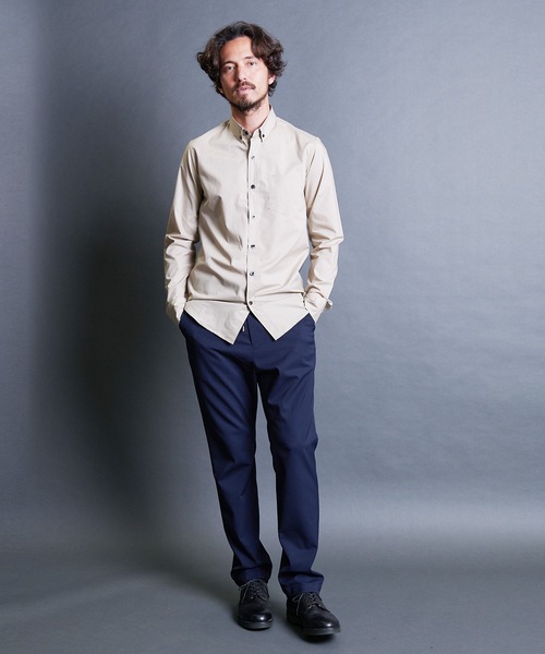 Magine（マージン） 長袖シャツ 46 ホワイト メンズ : ZOZOTOWN Yahoo