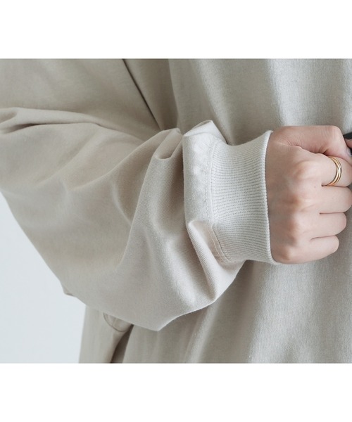 「reca」 「le colis」長袖カットソー FREE ブラウン レディース_画像8