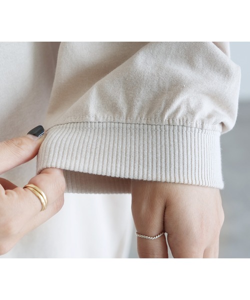 「reca」 「le colis」長袖カットソー FREE ブラウン レディース_画像9