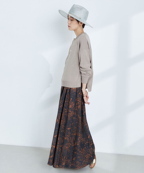 「NOLLEY'S」 長袖ニット FREE オレンジ レディース_画像6