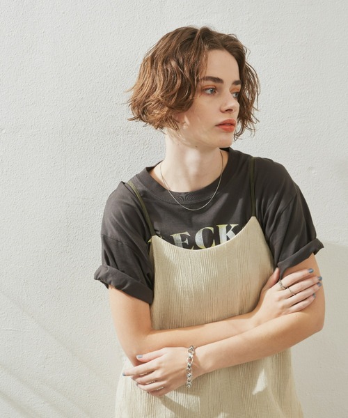 「Unitage」 キャミソールワンピース FREE ブラック レディース_画像5