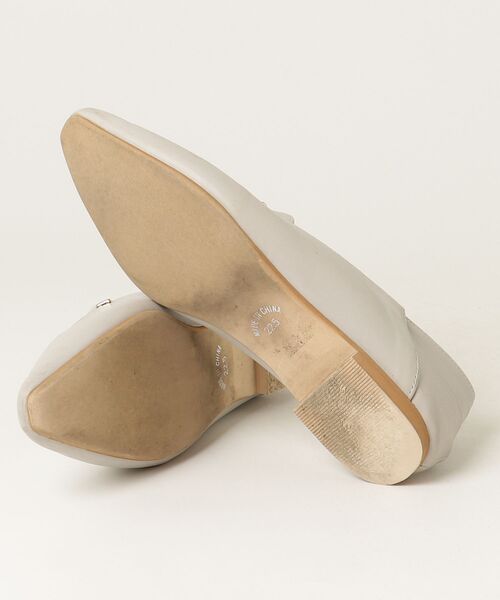 「Fin」 シューズ 22.5cm グレー レディース_画像3