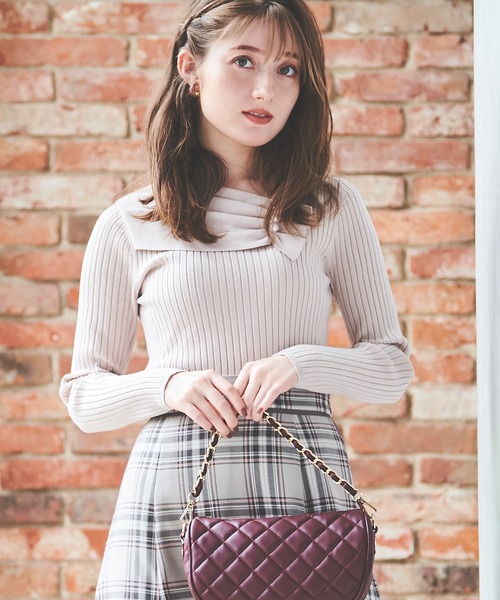 「LAISSE PASSE」 長袖ニット MEDIUM ベージュ レディース_画像2