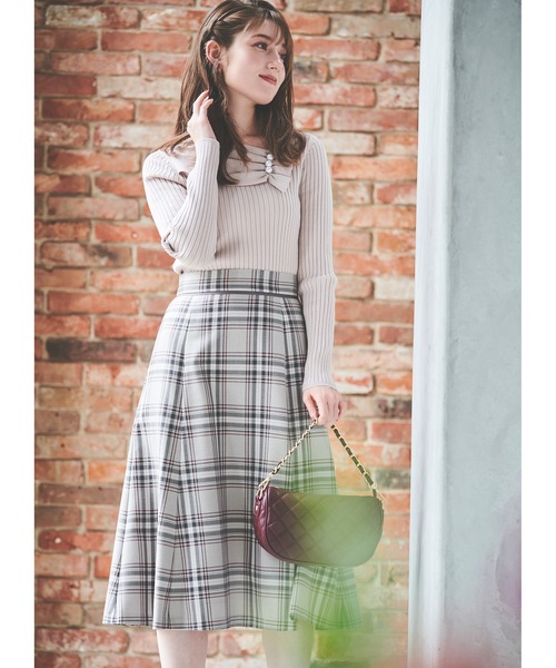 「LAISSE PASSE」 長袖ニット MEDIUM ベージュ レディース_画像10