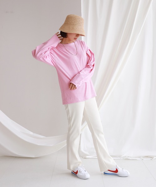 「SLOBE citron.」 長袖カットソー FREE ブラック レディース_画像7