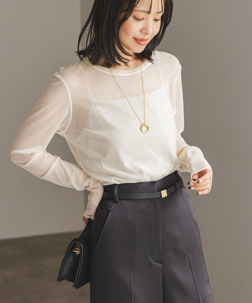 スキンチュールロングTシャツ noble NOBLE（ノーブル） tシャツ 「追加」スキンチュールロングTシャツ