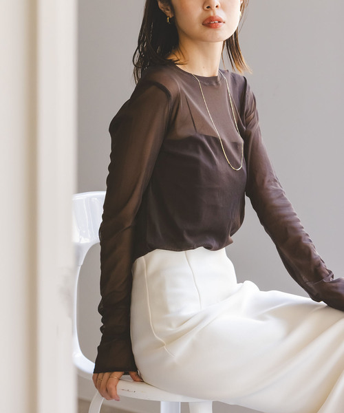 スキンチュールロングTシャツ noble NOBLE（ノーブル） tシャツ 「追加」スキンチュールロングTシャツ