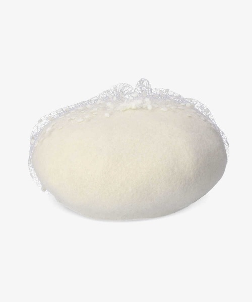 「kaorinomori」 ベレー帽 M/57.5cm ブラウン レディース_画像5