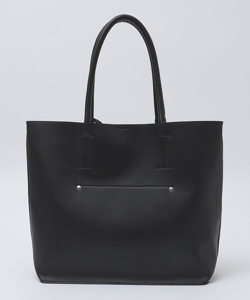 SHIPS ブラック トートバッグ SHIPS（シップス） トートバッグ 「WEB限定」SHIPS: パッカブル