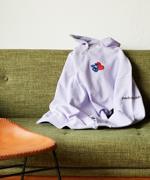 「kaoyorinakami」 スウェットカットソー LARGE ブラック メンズ_画像3