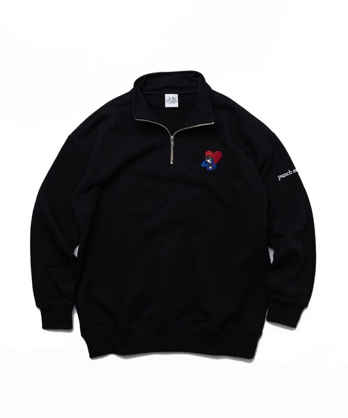 「kaoyorinakami」 スウェットカットソー LARGE ブラック メンズ_画像7