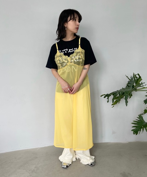 「SANSeLF」 イージーパンツ FREE ブラック レディース_画像4