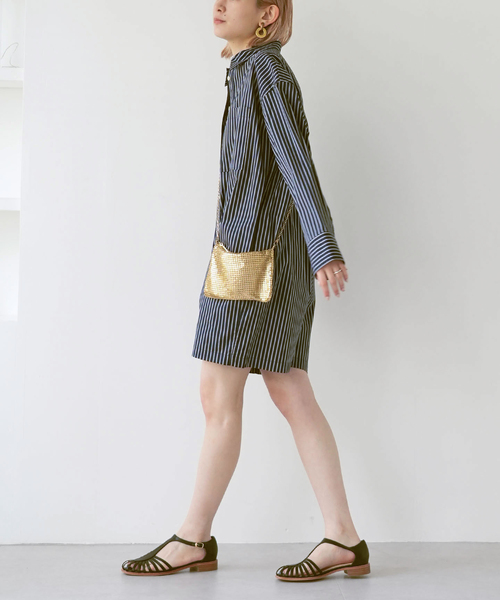 「SLOBE citron.」 オーバーオール - ネイビー レディース_画像6