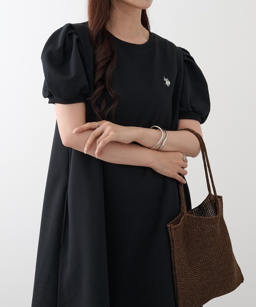 U.S. POLO ASSN.（ユーエスポロアッスン） ワンピース 半袖 「U.S.