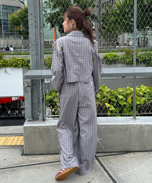 「HELLO.SANFRANCISCO」 イージーパンツ MEDIUM ベージュ レディース_画像8