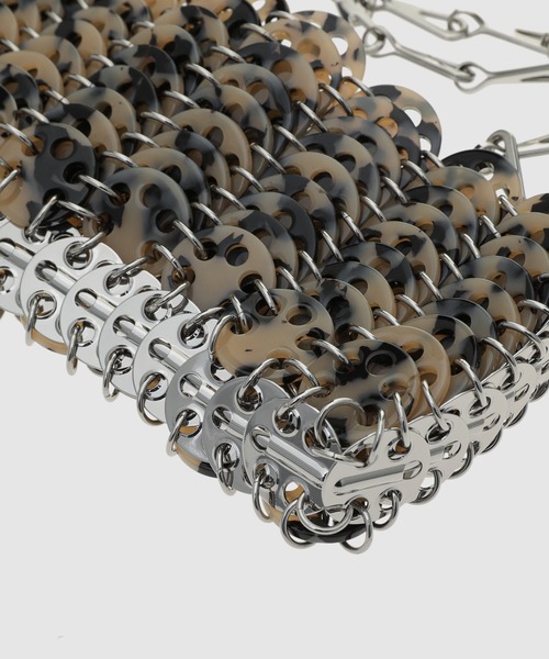ショルダーバッグ バッグ SAC A MAIN MIX METAL レディースの画像