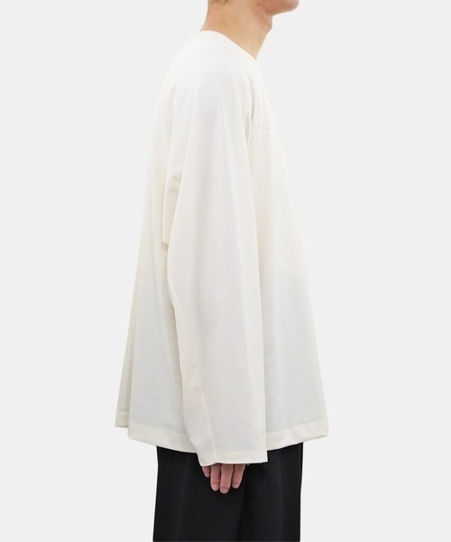 「my beautiful landlet」 長袖Tシャツ 1 ブラック メンズ_画像3