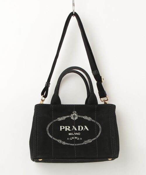 プラダ 2WAY バック PRADA（プラダ） 2WAYバッグ - ブラック レディース : ZOZOTOWN Yahoo