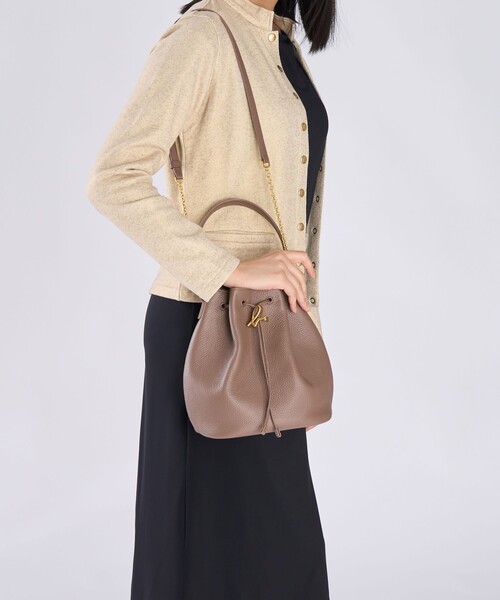 agnes b.（アニエスベー） ショルダーバッグ バッグ レザー 2way