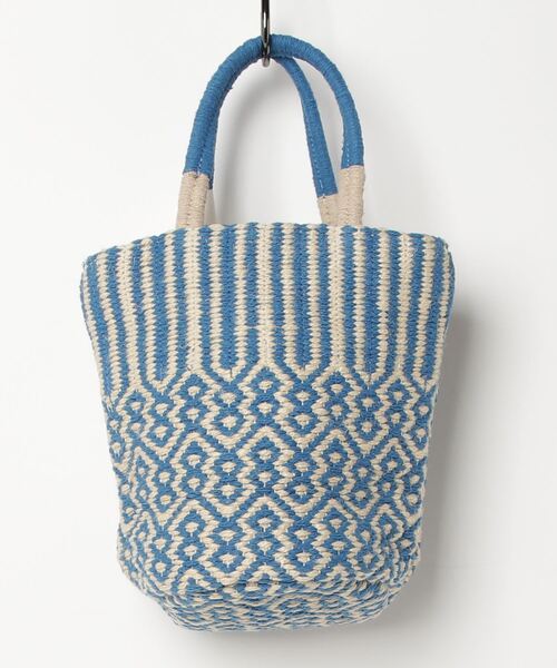 「Ray BEAMS」 「beej」かごバッグ ONE SIZE ブルー レディース_画像4