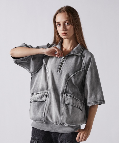 GUHROOVY グレー 半袖 Tシャツ L large グルーヴィー CLEL（クレイル） 半袖Tシャツ L グレー メンズ : ZOZOTOWN Yahoo!店