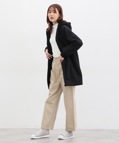 「Honeys」 「CINEMA CLUB」ジップアップパーカー S 杢グレー レディース_画像2