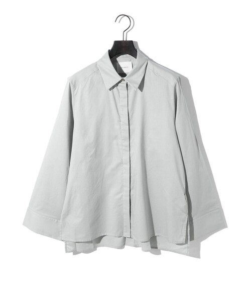 「MIDIUMISOLID」 長袖シャツ FREE オフホワイト レディース_画像2