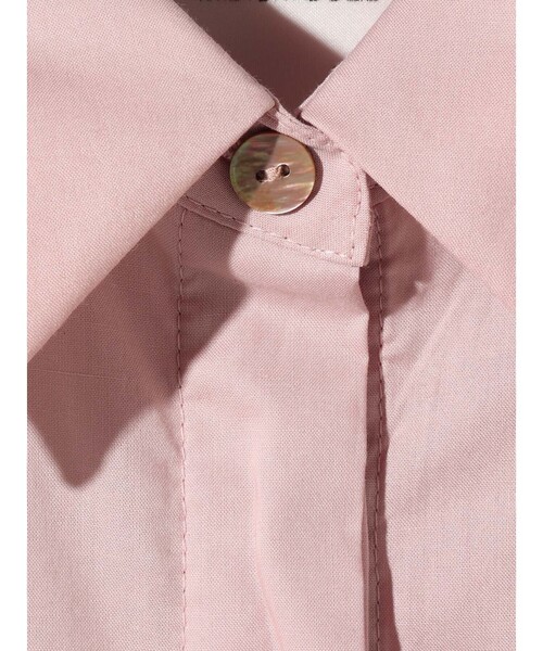 「MIDIUMISOLID」 長袖シャツ FREE オフホワイト レディース_画像4