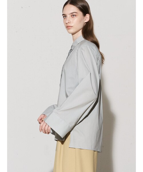 「MIDIUMISOLID」 長袖シャツ FREE オフホワイト レディース_画像8