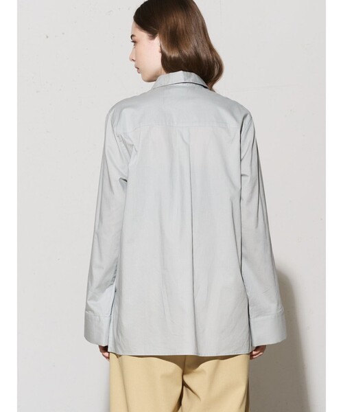 「MIDIUMISOLID」 長袖シャツ FREE オフホワイト レディース_画像9