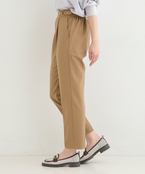 SHOO・LA・RUE（シューラルー） パンツ 「洗濯機可/S-LL」ベルト風