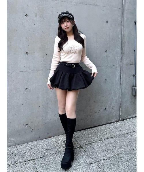 Darich ダーリッチ　エンブロイダリーニット リボンエンブロイダリーニットトップス – Darich (ダーリッチ)