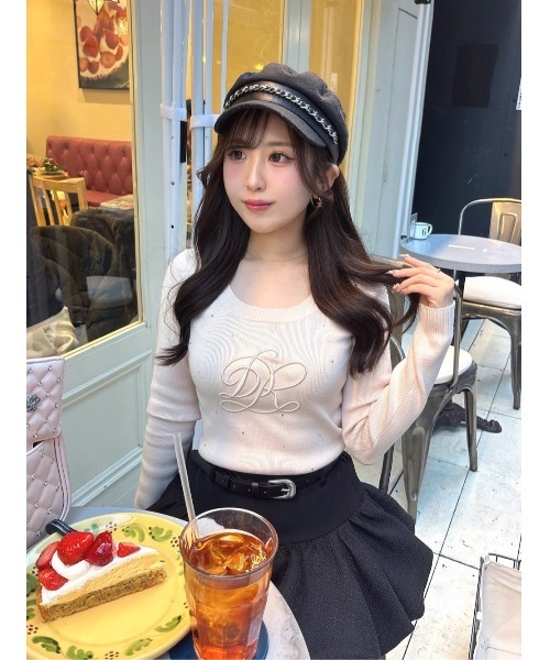 Darich ダーリッチ　エンブロイダリーニット リボンエンブロイダリーニットトップス – Darich (ダーリッチ)