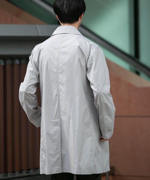 「URBAN RESEARCH ROSSO MEN」 ステンカラーコート MEDIUM グリーン系その他 メンズ_画像6