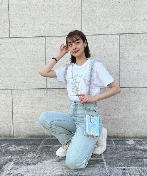 「F i.n.t」 スカート FREE オフホワイト レディース_画像3