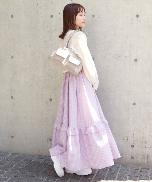 「w closet」 ショルダーバッグ FREE カーキ レディース_画像2