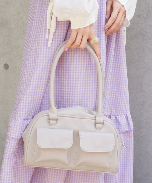 「w closet」 ショルダーバッグ FREE カーキ レディース_画像3