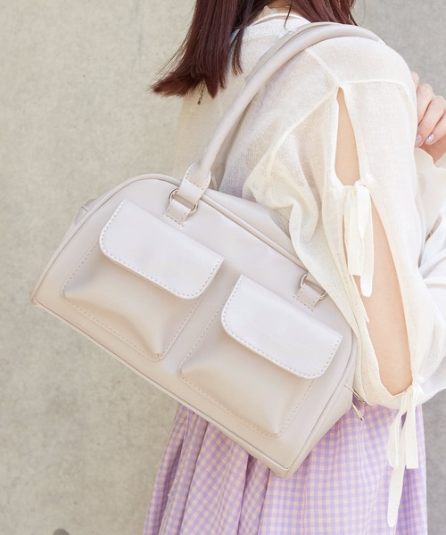 「w closet」 ショルダーバッグ FREE カーキ レディース_画像4