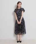 パーティードレス ワンピース 夏 半袖 「洗え...の詳細画像3