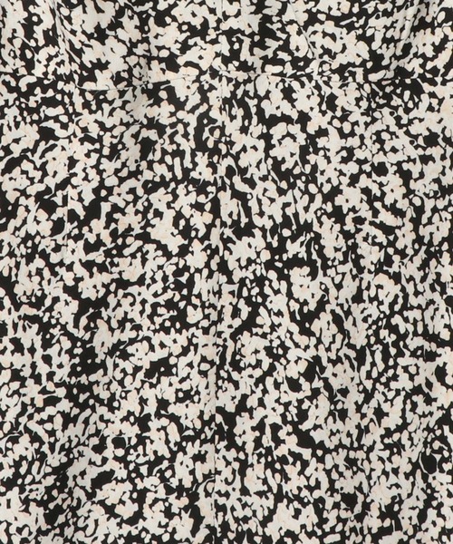 「ESTNATION」 長袖ワンピース 36 ネイビー レディース_画像8